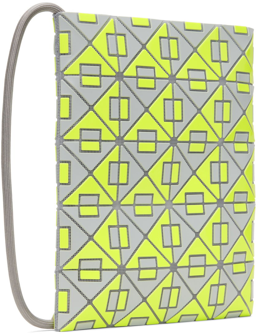 Чанта през рамо BAO BAO ISSEY MIYAKE BAO BAO ISSEY MIYAKE Geometric Pattern Crossbody Bag Жълто | BB46AG801, 1