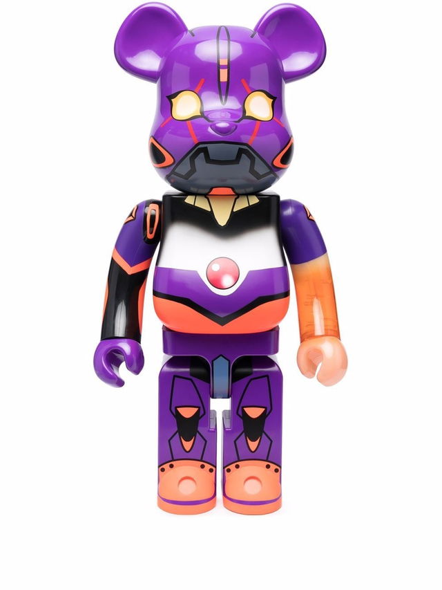 EVA-01 Awakening BE@RBRICK figure - Purple