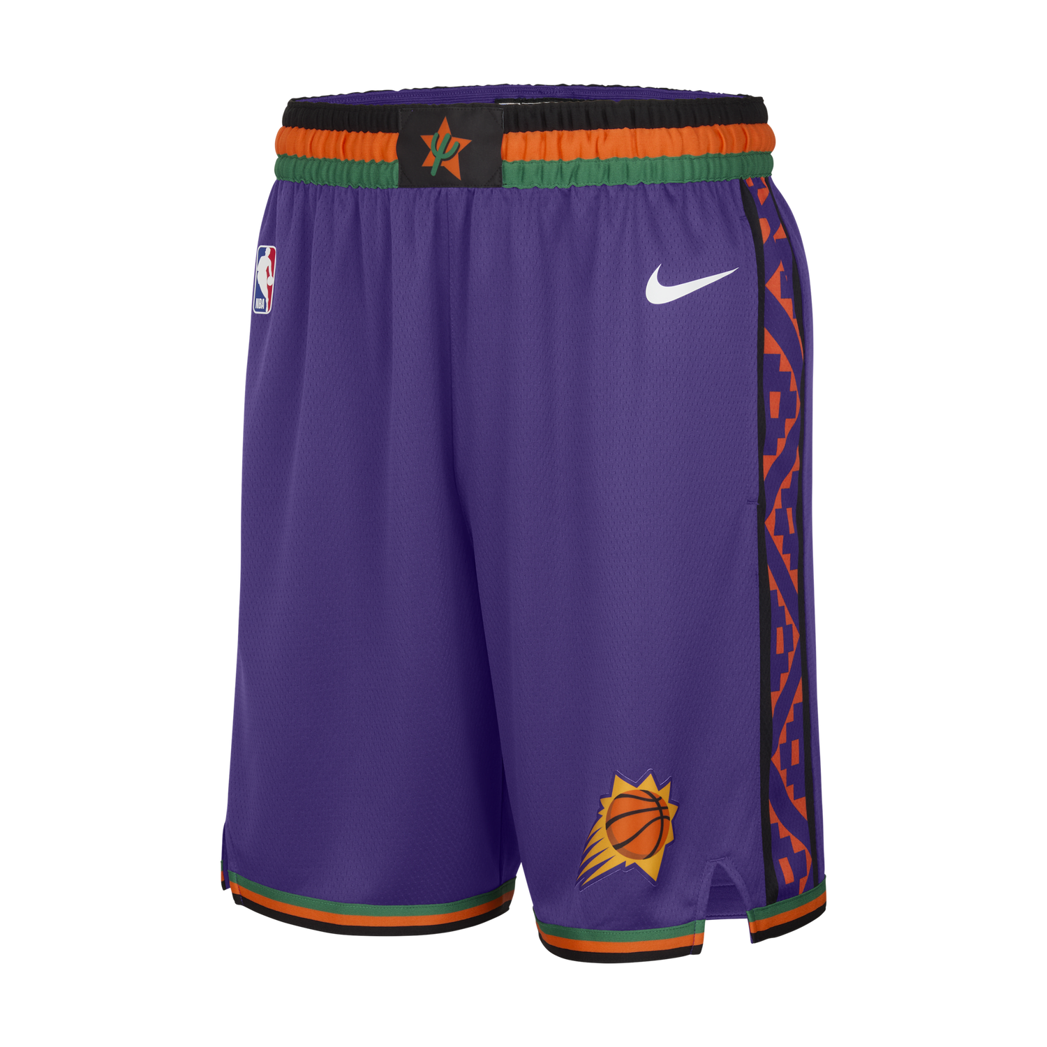 Къси панталони Nike Dri-FIT NBA Swingman Phoenix Suns City Edition 2024/25 Лилаво | FQ4420-504, 0