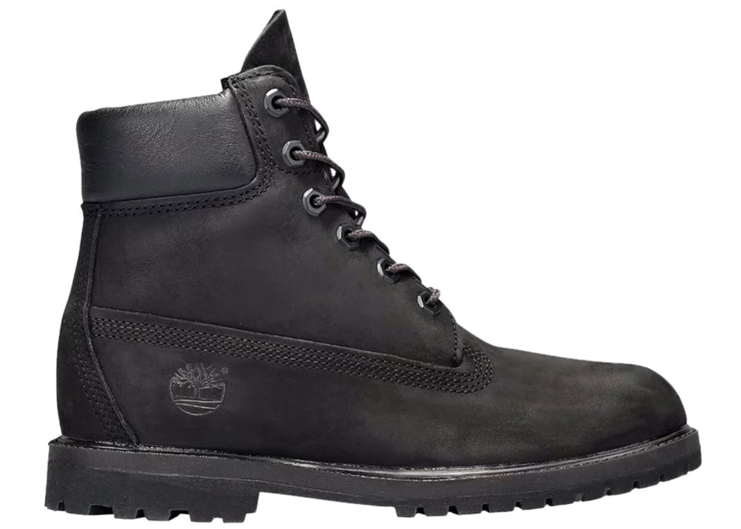 Кецове и обувки Timberland 6 Inch Premium Waterproof Boots "Black Nubuck" W Черно | TB08658A, 0