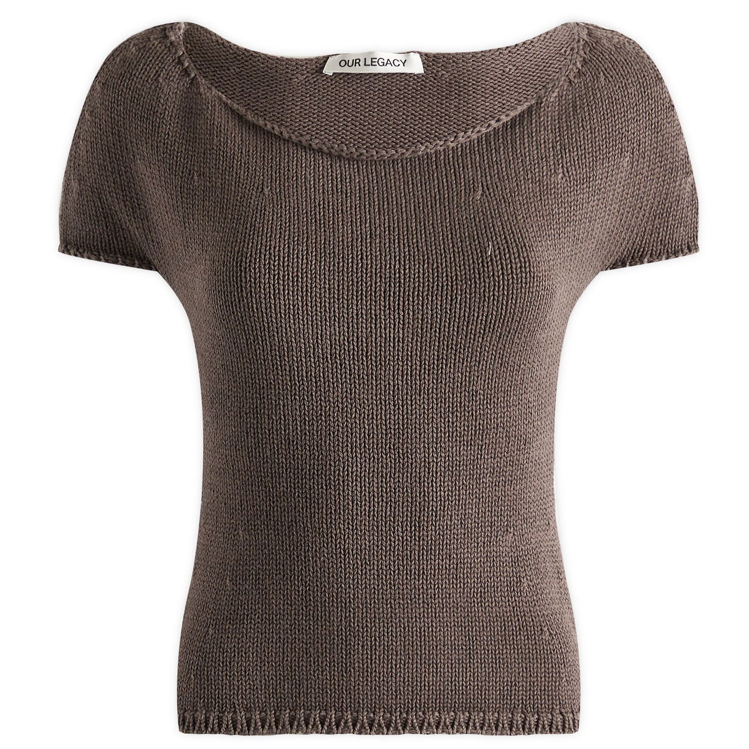 Пуловер OUR LEGACY Our Legacy Women's Knitted Tank Top Кафяво | W2253SW, 0