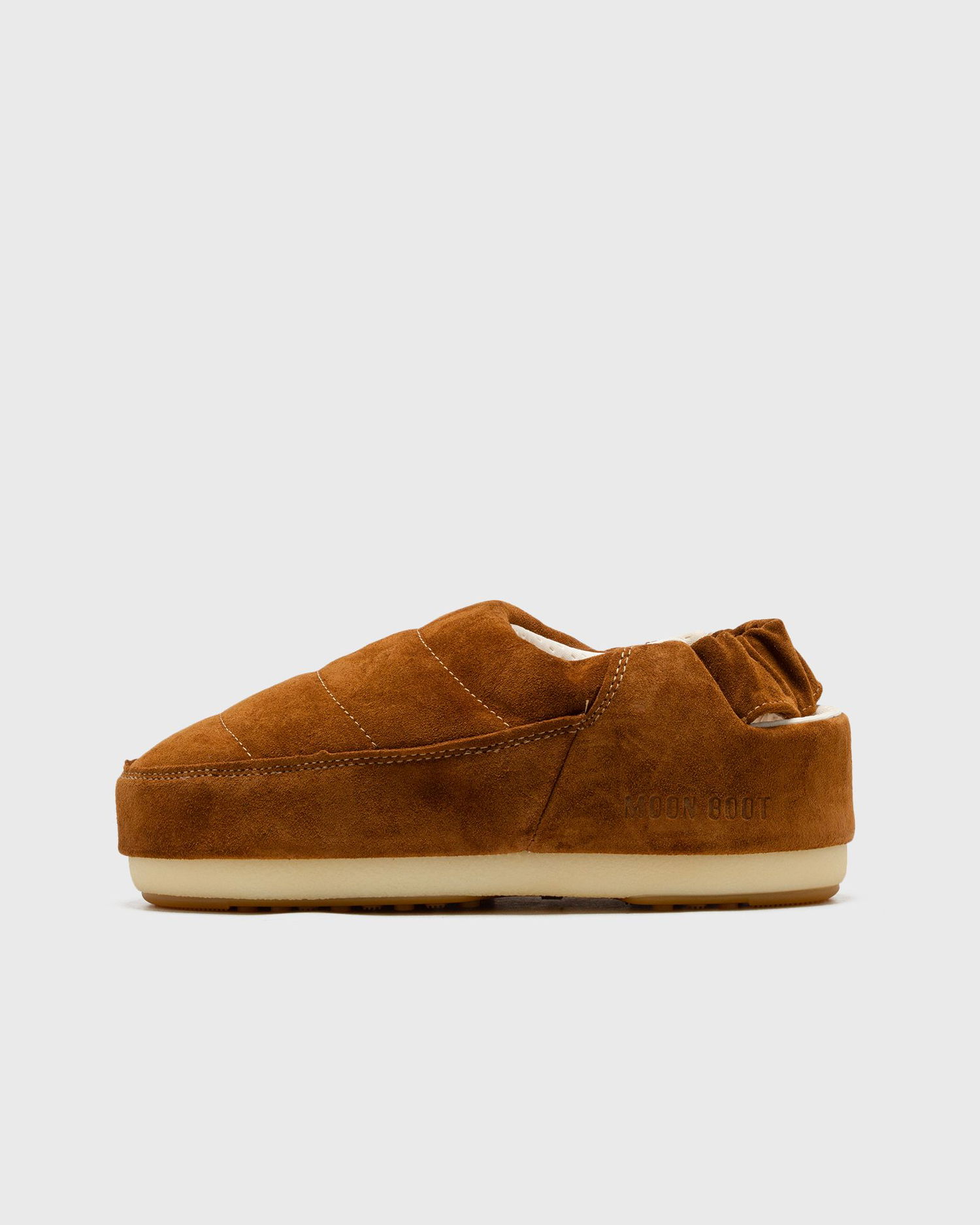 Кецове и обувки Moon Boot Evolution Suede Sandal Tan Кафяво | 14601500001, 1
