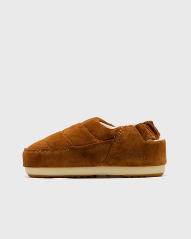 Кецове и обувки Moon Boot Evolution Suede Sandal Tan Кафяво | 14601500001, 1