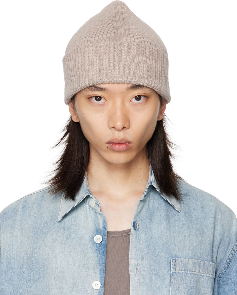 Шапка OUR LEGACY Our Legacy Knit Beanie Бежово | A4258KW