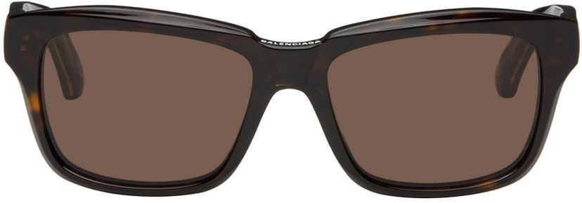 Слънчеви очила Balenciaga Brown BB0346S Sunglasses Кафяво | BB0346S-002