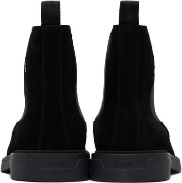 Облекло BOSS Suede Chelsea Boots Черно | 50552528, 2