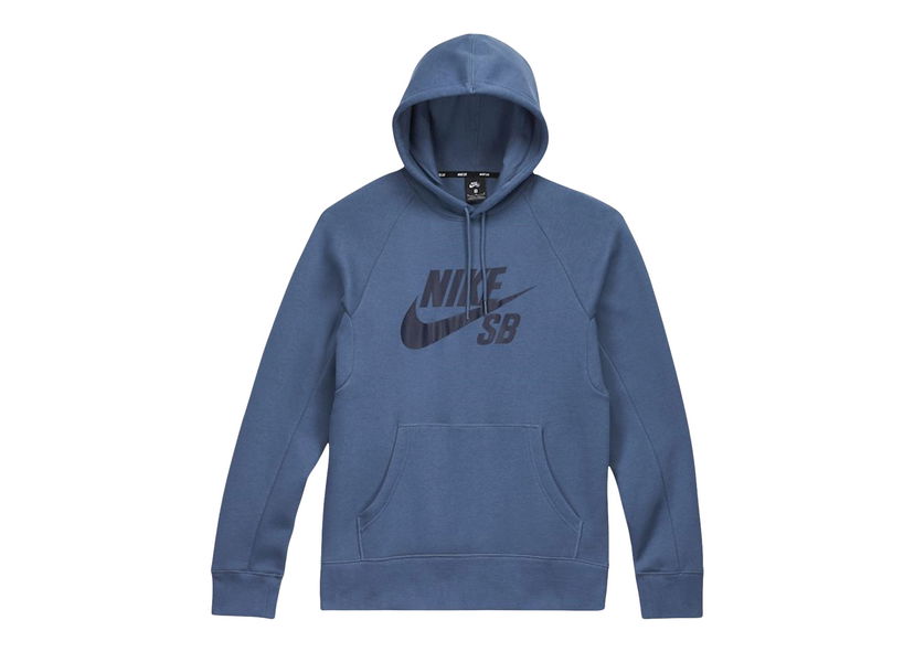 Суитчър Nike SB Icon Pullover Skate Hoodie Blue Синьо | AQ9565-418