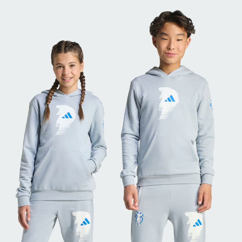 Суитчър adidas Performance Kids' Jude Bellingham Hoodie Синьо | JX3965