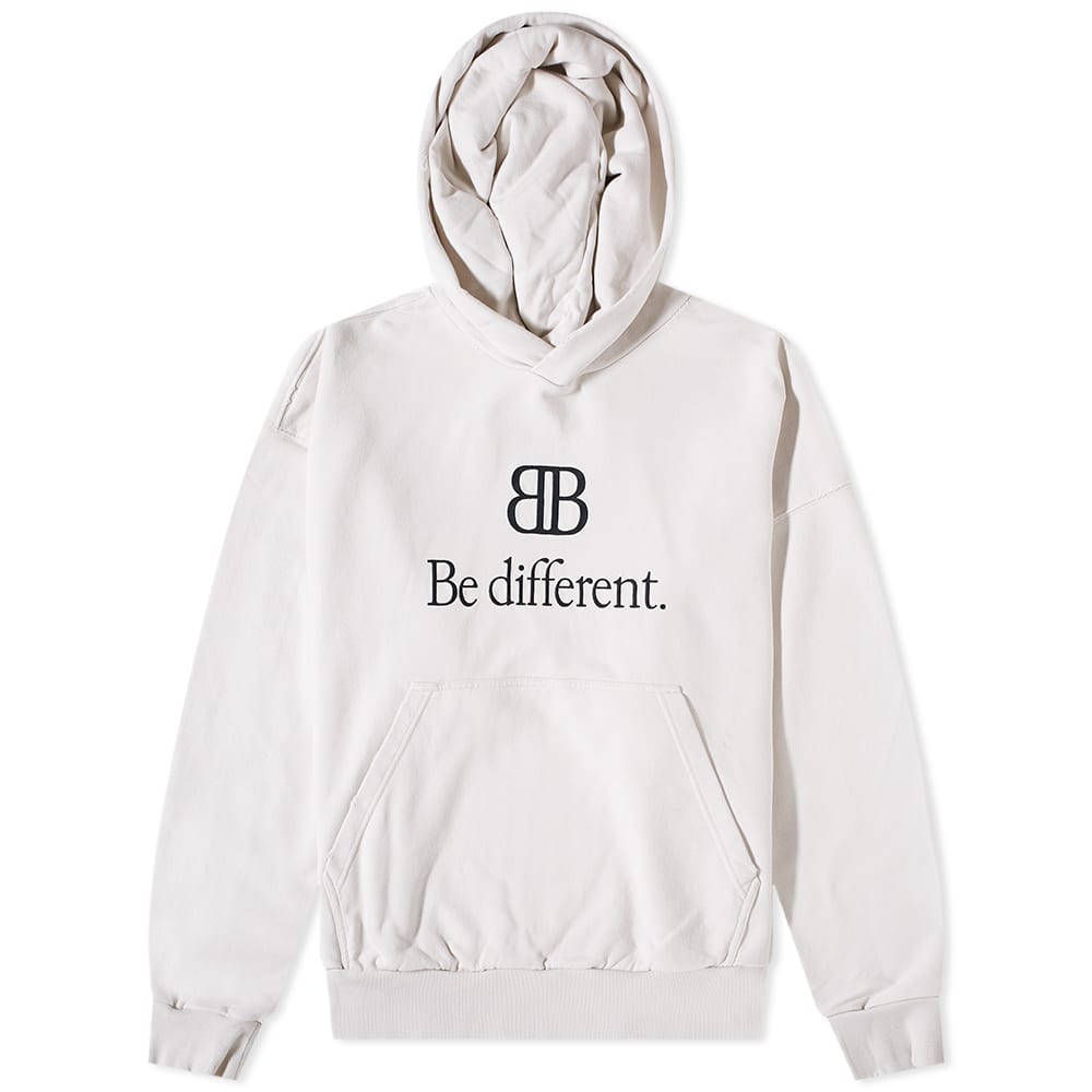 Суитчър Balenciaga Be Different Popover Hoody Бяло | 720426-TNVB4-9784, 0