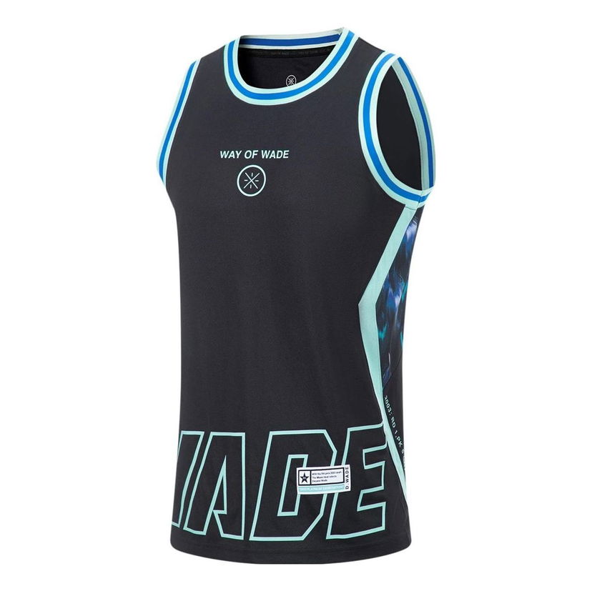 Фланелка Li-Ning Way Of Wade Graphic Basketball Jersey Черно | AAYT535-11