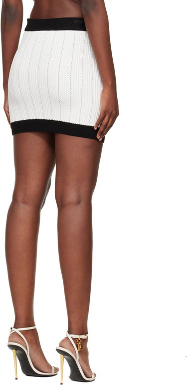 Пола Balmain Balmain Pointelle Miniskirt Многоцветен | FF1LB039KI64, 2