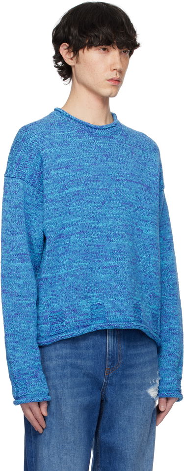 Пуловер JW Anderson JW Anderson Space Dye Jumper Синьо | KW1350-YN0409-825, 2