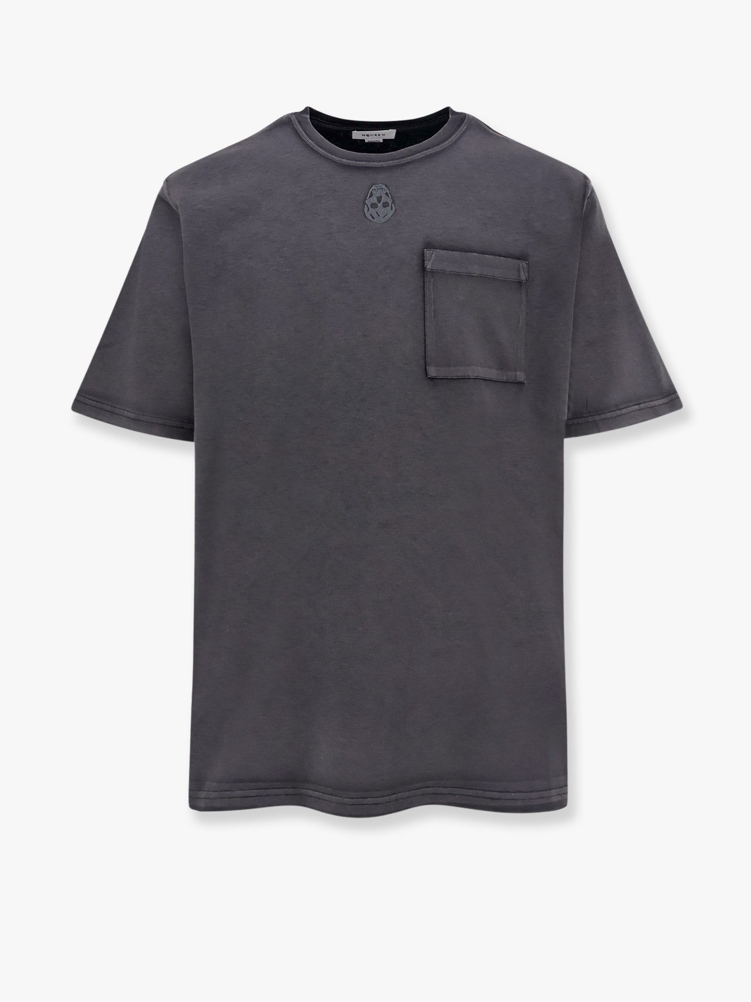 Тениска Alexander McQueen Alexander McQueen Men's Pocket T-Shirt Сиво | 815068QTAC60548, 0