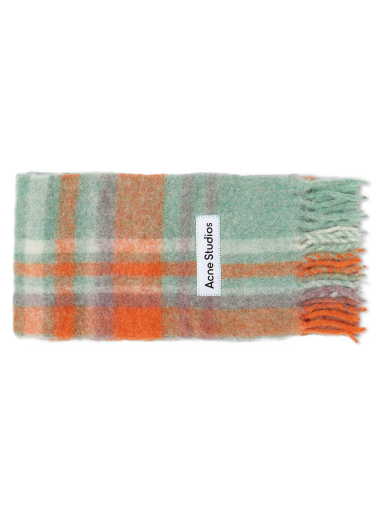 Шал Acne Studios Vally Tartan New Scarf Оранжево
 | CA0293-DIJ