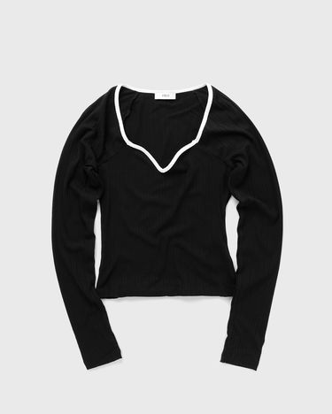 Тениска envii ENCROW LS DEEP TEE Черно | E23500075-BLACK, 0