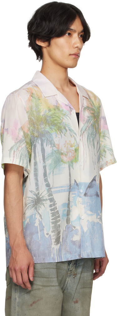 Риза Ksubi Ksubi Poolside Resort Shirt Бяло | MPF25SH005, 1