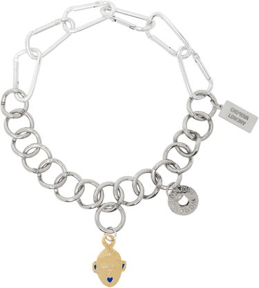 Колие Chopova Lowena Chopova Lowena Loves You Charm Necklace Металик | 6589, 0