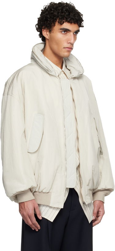 Яке бомбър HED MAYNER Hed Mayner Crinkled Bomber Jacket Тъмно синьо | HMMC10060AHC156, 4