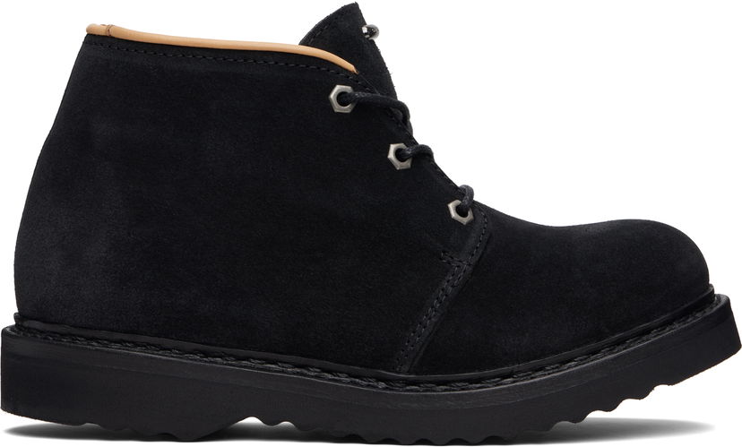 Кецове и обувки OUR LEGACY Chukka Boots Черно | A4257CD