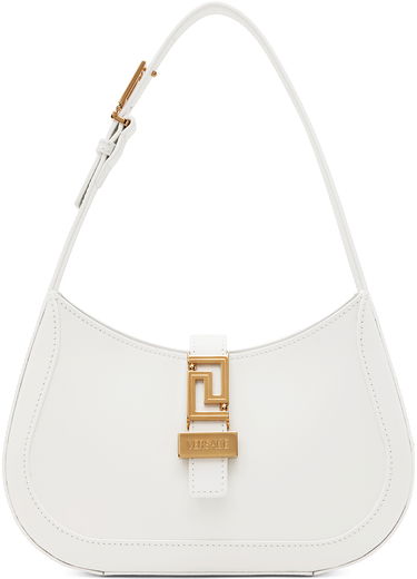 Чанта през рамо Versace Greca Goddess Small Bag Бяло | 1013167_1A05134_1W00V, 0
