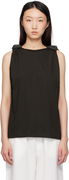 Baserange Rodo Knotted Shoulder Tank Top