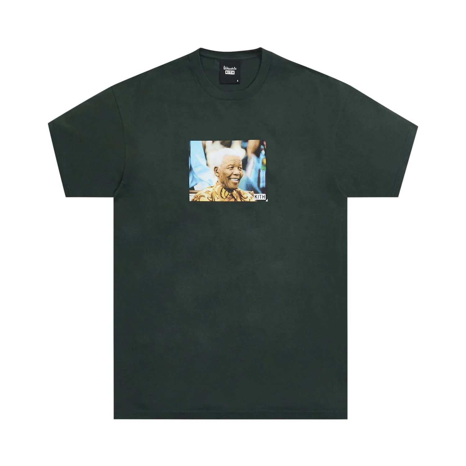 Тениска KITH x Mandela Learn To Love Tee Зелено | KH030137 302, 1