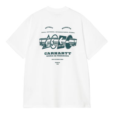 Тениска Carhartt WIP Short Sleeve Graphic Print T-Shirt Бяло | I034409_9, 1