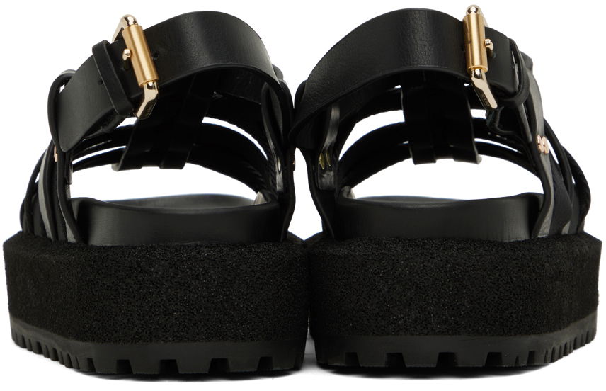 Pокля rag & bone rag & bone Park Platform Sandals Черно | WFF23SF0083H8, 1
