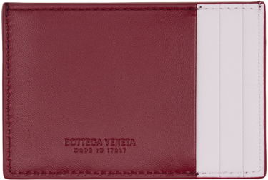 Портфейл Bottega Veneta Cassette Card Holder Червено | 742693 VCQCA, 0