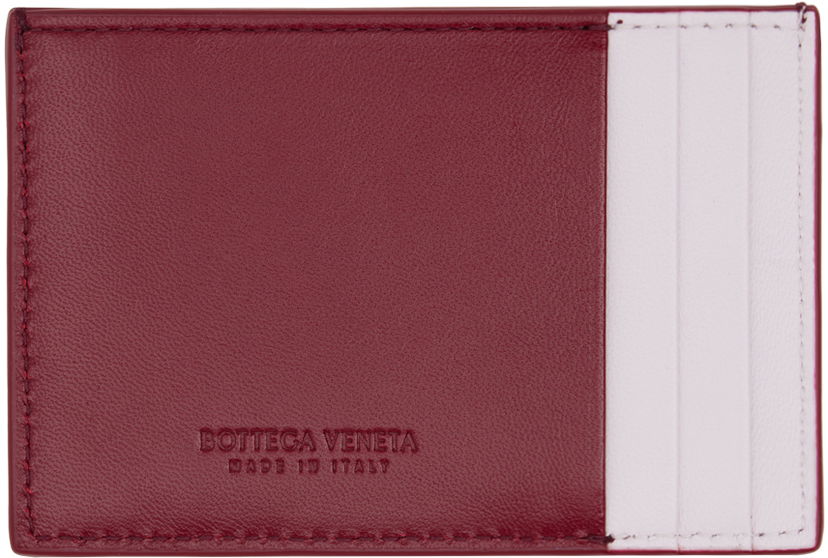 Портфейл Bottega Veneta Cassette Card Holder Червено | 742693 VCQCA