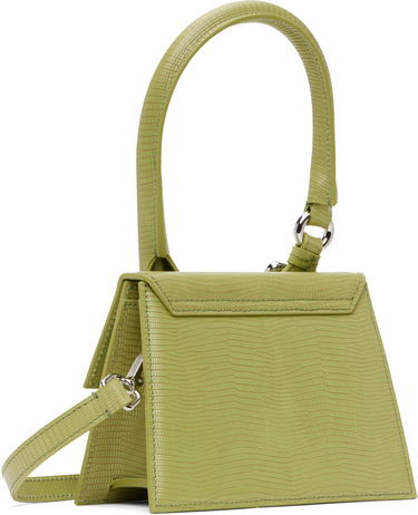 Дамска чанта Jacquemus Jacquemus 'Le Chiquito Moyen' Top Handle Bag Зелено | 25E233BA327-3235, 2