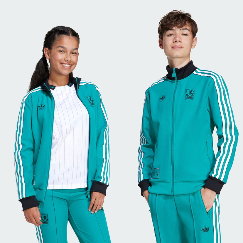 Суитчър adidas Performance Liverpool FC Terrace Icons Тюркоазено | JW5465