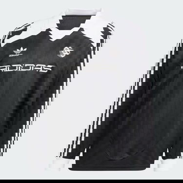 Фланелка adidas Originals Oversized Long Sleeve Jersey Черно | IW3642, 3