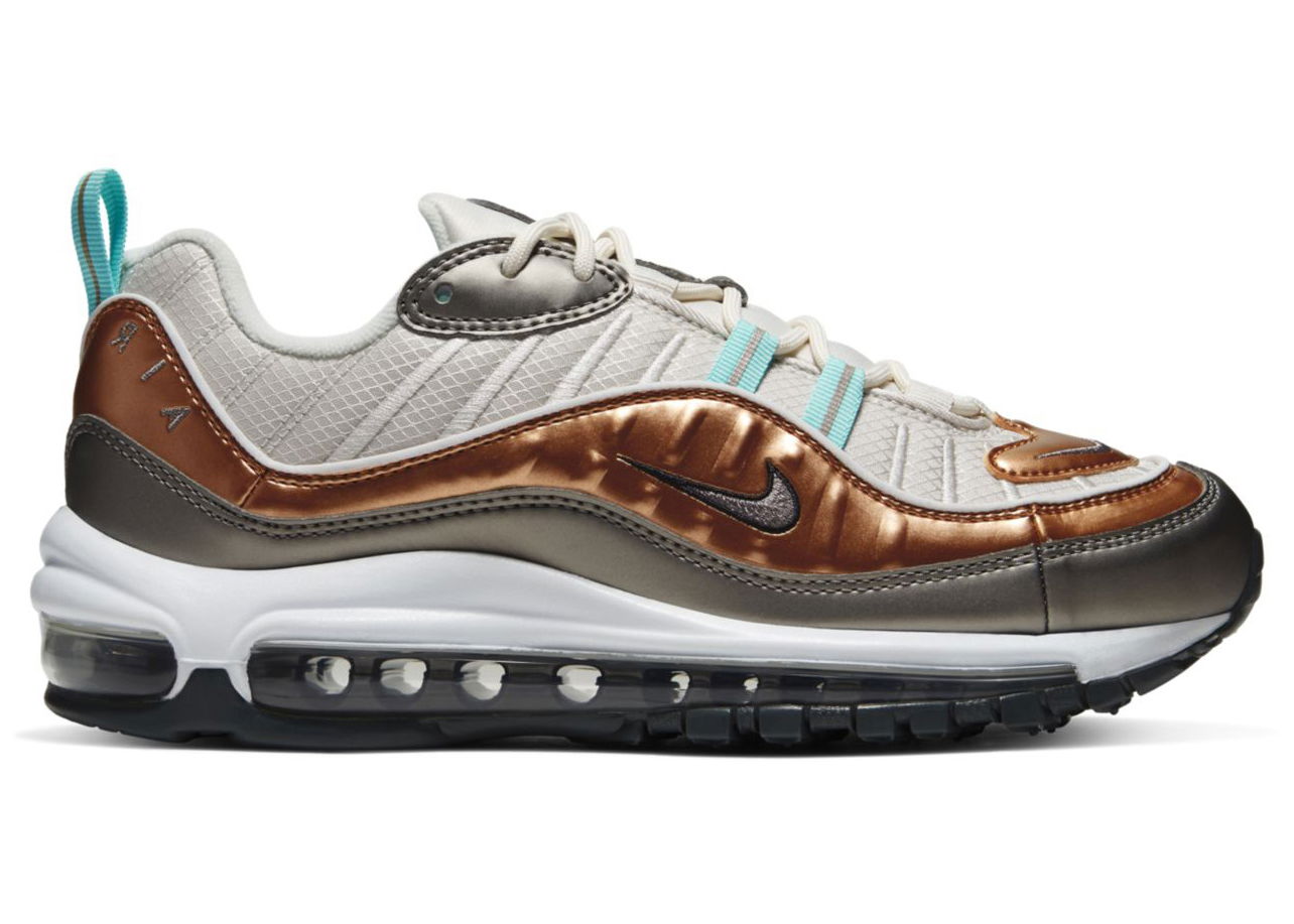 Кецове и обувки Nike Air Max 98 Metallic Bronze W Черно | BV6536-002, 0