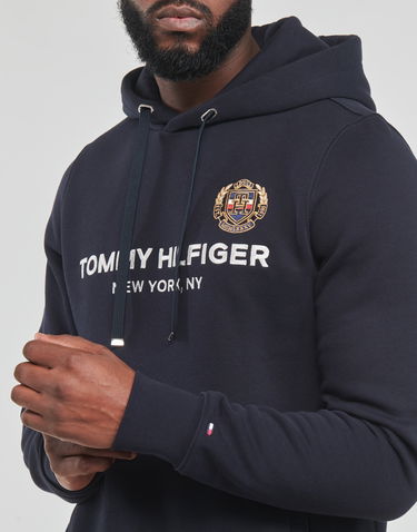 Суитчър Tommy Hilfiger ICON STACK CREST HOODY Черно | MW0MW29332-DW5, 4