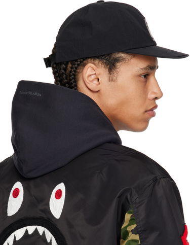Шапка с козирка BAPE A Bathing Ape Gore-Tex Wind Stopper Panel Cap Черно | 001CPK701007M, 2