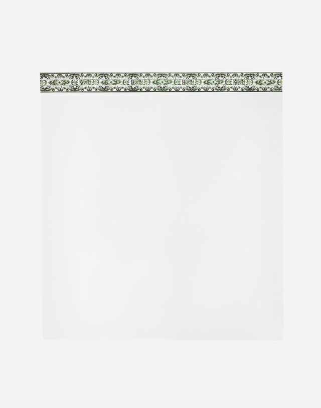 Dolce & Gabbana Cotton Sateen Flat Sheet