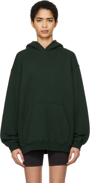 Суитчър SKIMS SKIMS Vintage Fleece Oversized Hoodie Зелено | PL-PLO-6558W, 0