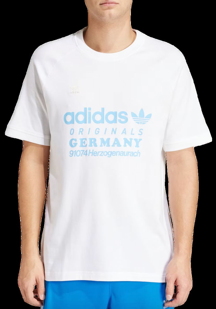 Тениска adidas Originals GRF TEE Бяло | ir9634