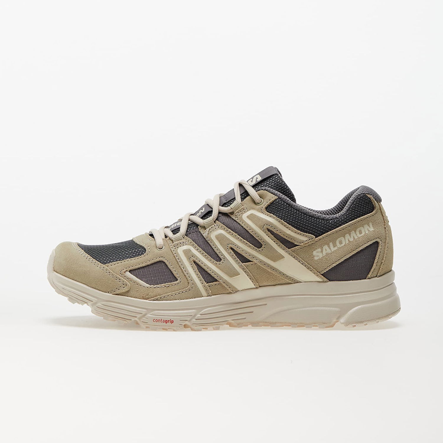 Кецове и обувки Salomon X-Mission 4 "Pewter Moss Gray" Бежово | 471378, 0