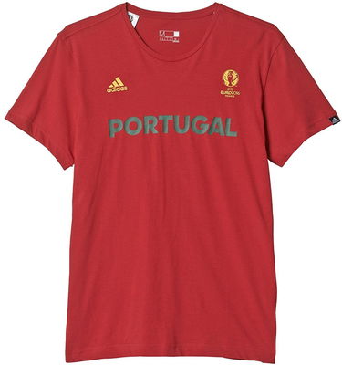 Тениска adidas Originals Portugal T-Shirt Червено | ai5612, 0