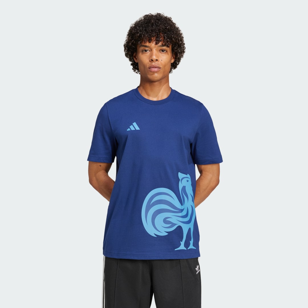Тениска adidas Performance Men's Graphic T-Shirt Синьо | JN4152, 0