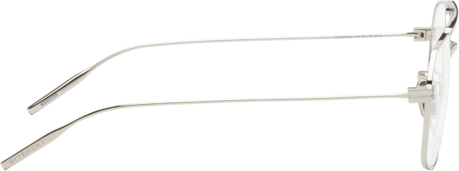Слънчеви очила Givenchy Metal Navigator Frame Eyeglasses Металик | GV50038U 192337139178, 1