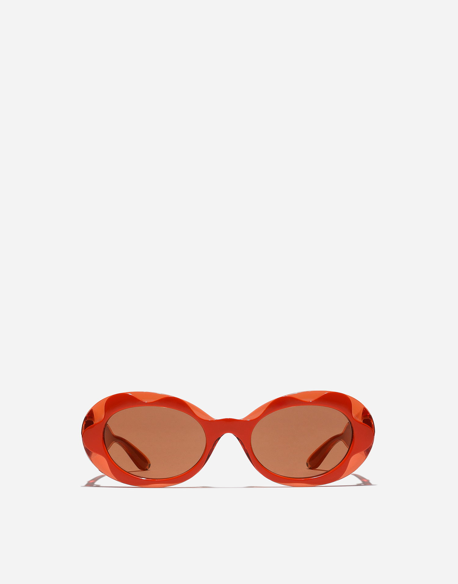 Слънчеви очила Dolce & Gabbana Dolce & Gabbana Flower Power Oval Sunglasses Оранжево
 | VG600KVN87T9V000, 0