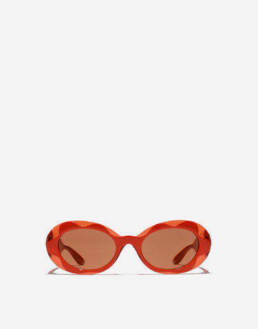 Слънчеви очила Dolce & Gabbana Dolce & Gabbana Flower Power Oval Sunglasses Оранжево
 | VG600KVN87T9V000, 0