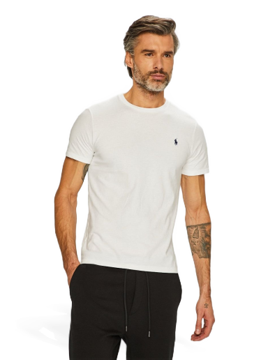 Тениска Polo by Ralph Lauren Custom Fit Tee Бяло | 710680785003