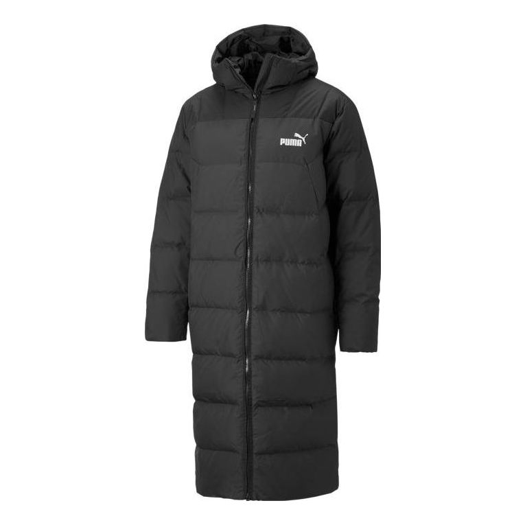 Пухо яке Puma Long Down Coat With Hood Черно | 672435-01, 0
