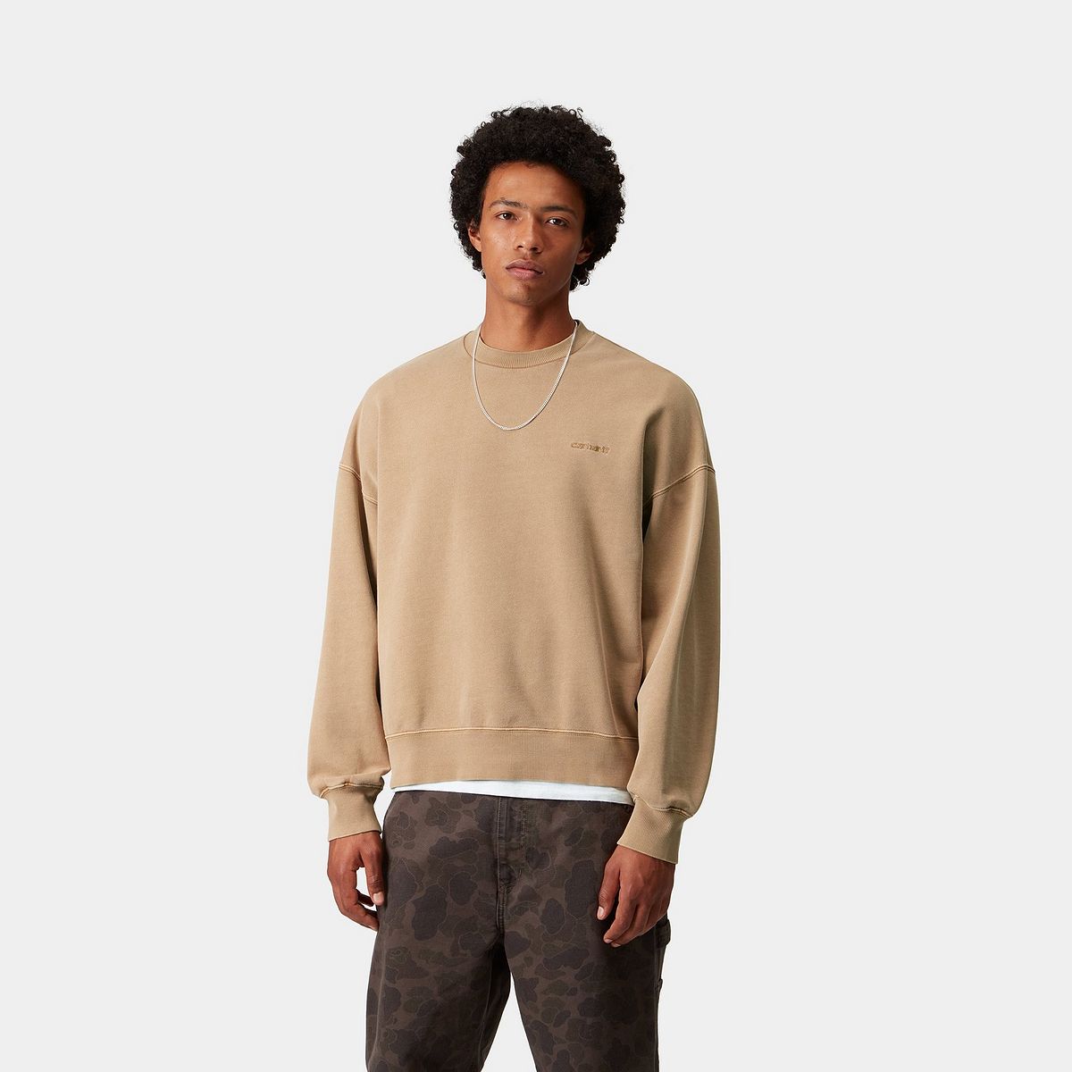 Суитчър Carhartt WIP Carhartt WIP Benton Sweatshirt Бежово | I035436_9, 0