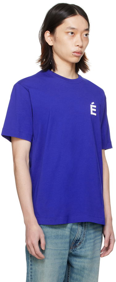 Тениска Études Études Wonder Patch T-Shirt Синьо | C00ME104A00740, 1