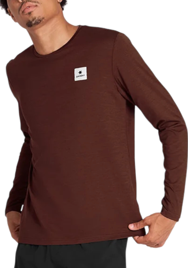 Тениска Saysky Saysky Statement Pace Long Sleeve T-Shirt Кафяво | omrls20c5008-omrls20c5008, 0